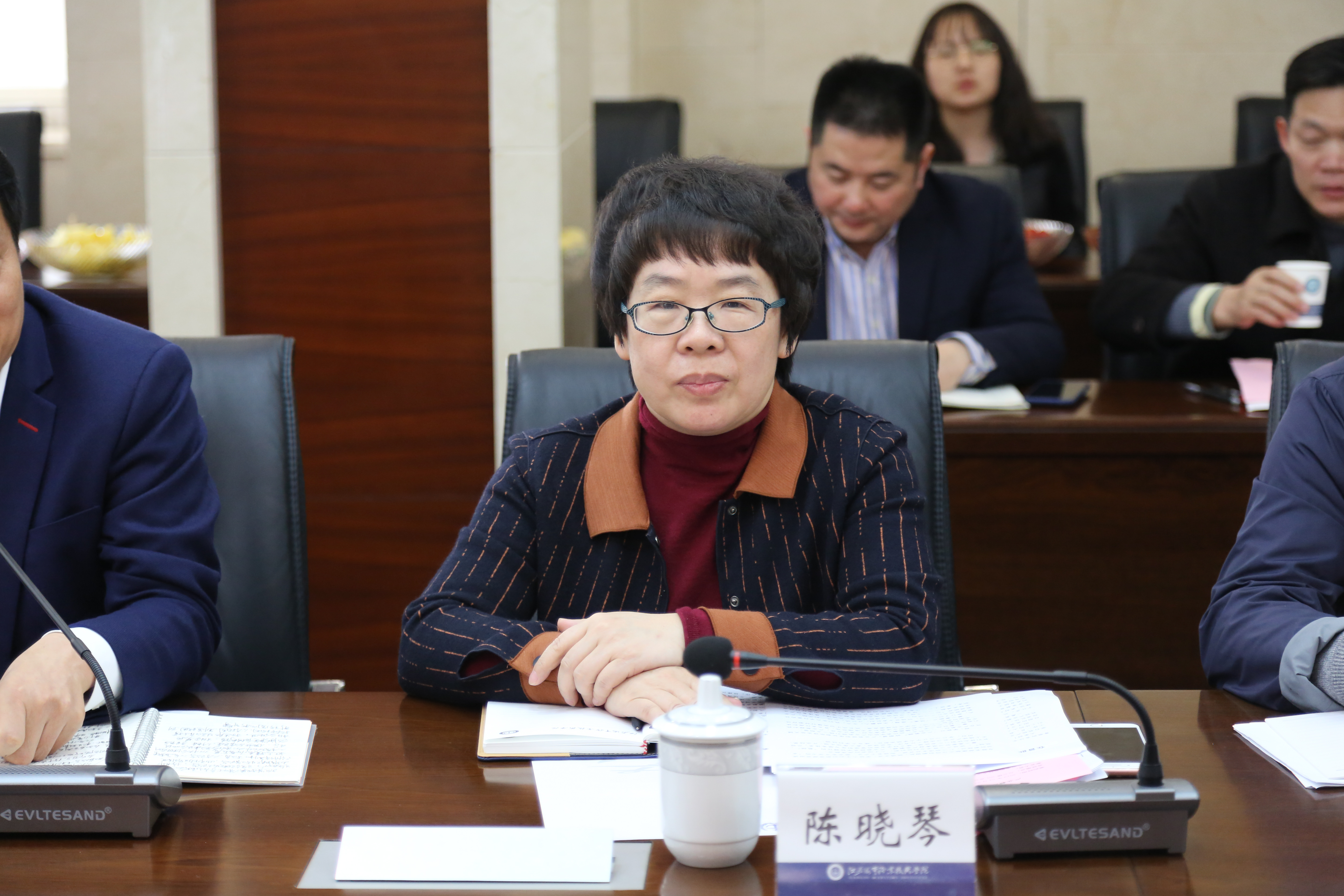 副校长陈晓琴讲话